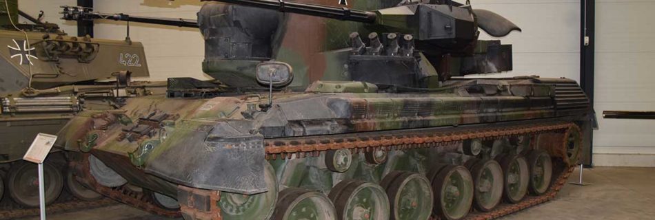 Flugabwehrkanonenpanzer Gepard 1 A2 Walkaround (AM-01003)